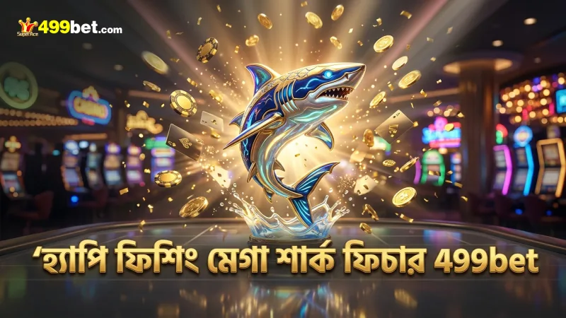 হ্যাপি ফিশিং-এর মেগা শার্ক ফিচার শট মেকানিক্সের মাধ্যমে নিয়ন্ত্রিত