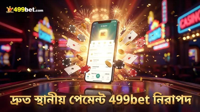 স্থানীয় পেমেন্ট পদ্ধতিতে দ্রুত লেনদেন নিশ্চিত করে 499bet