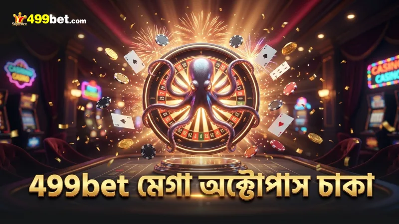 499bet এর মেগা অক্টোপাস চাকা সঠিকভাবে ব্যবহার করুন