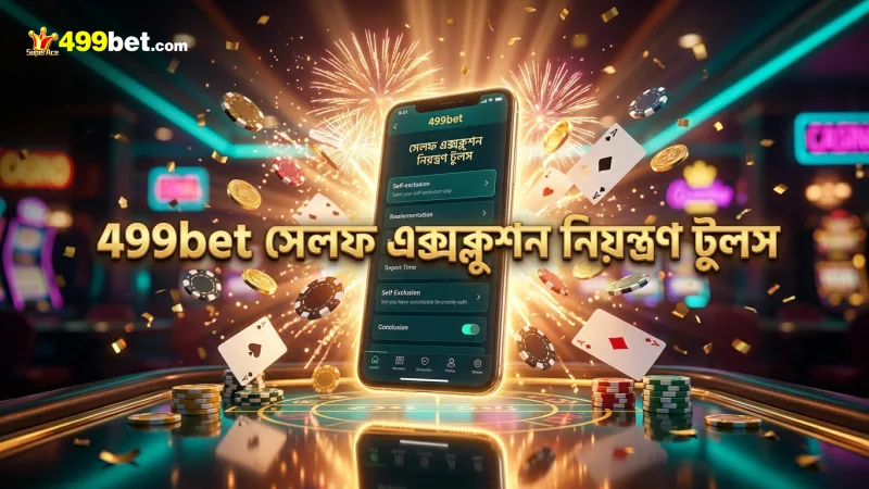 সেলফ-এক্সক্লুশন টুলস ব্যবহার করে খেলার নিয়ন্ত্রণ রাখুন।